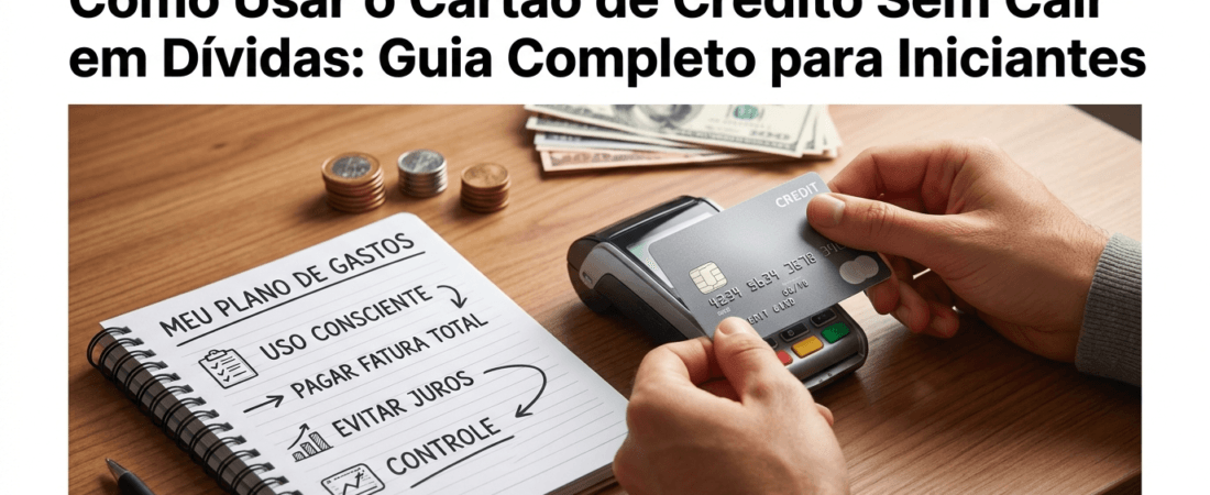 Como Usar o Cartão de Crédito Sem Cair em Dívidas: Guia Completo para Iniciantes