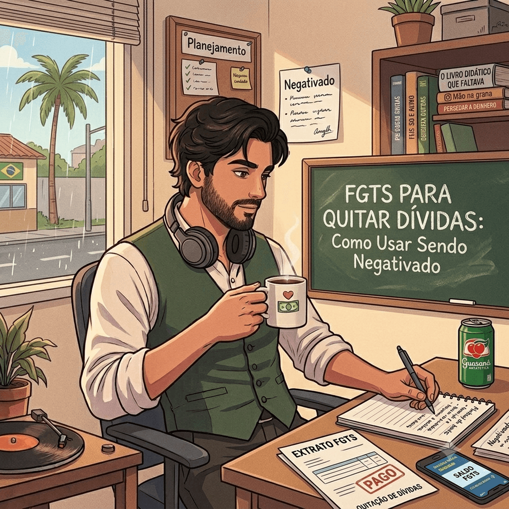 FGTS Para Quitar Dívidas: Como Usar o Saldo Sendo Negativado em 2026