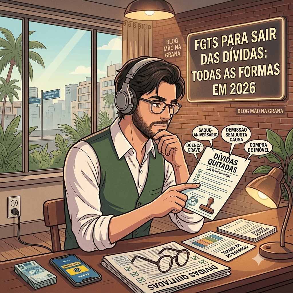FGTS Para Sair das Dívidas: Todas as Formas Disponíveis em 2026