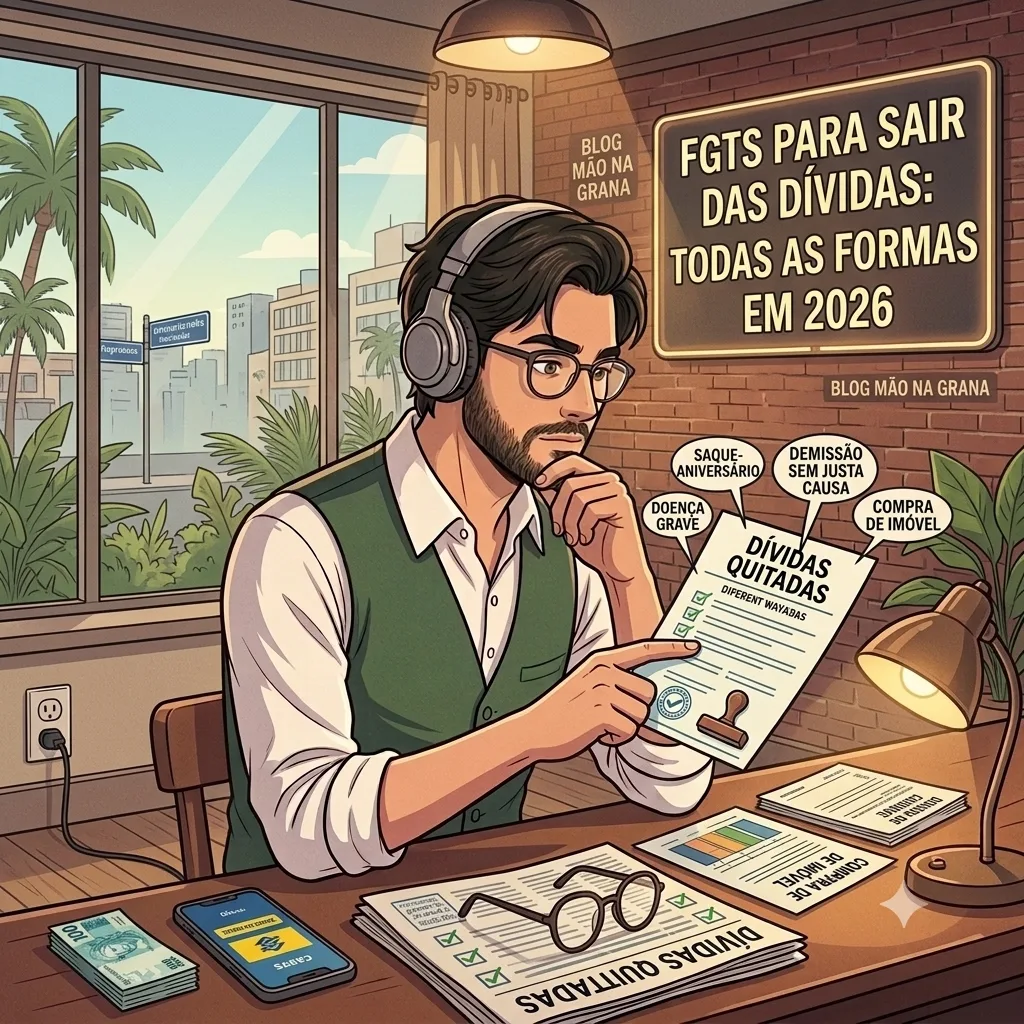 FGTS Para Sair das Dívidas: Todas as Formas Disponíveis em 2026