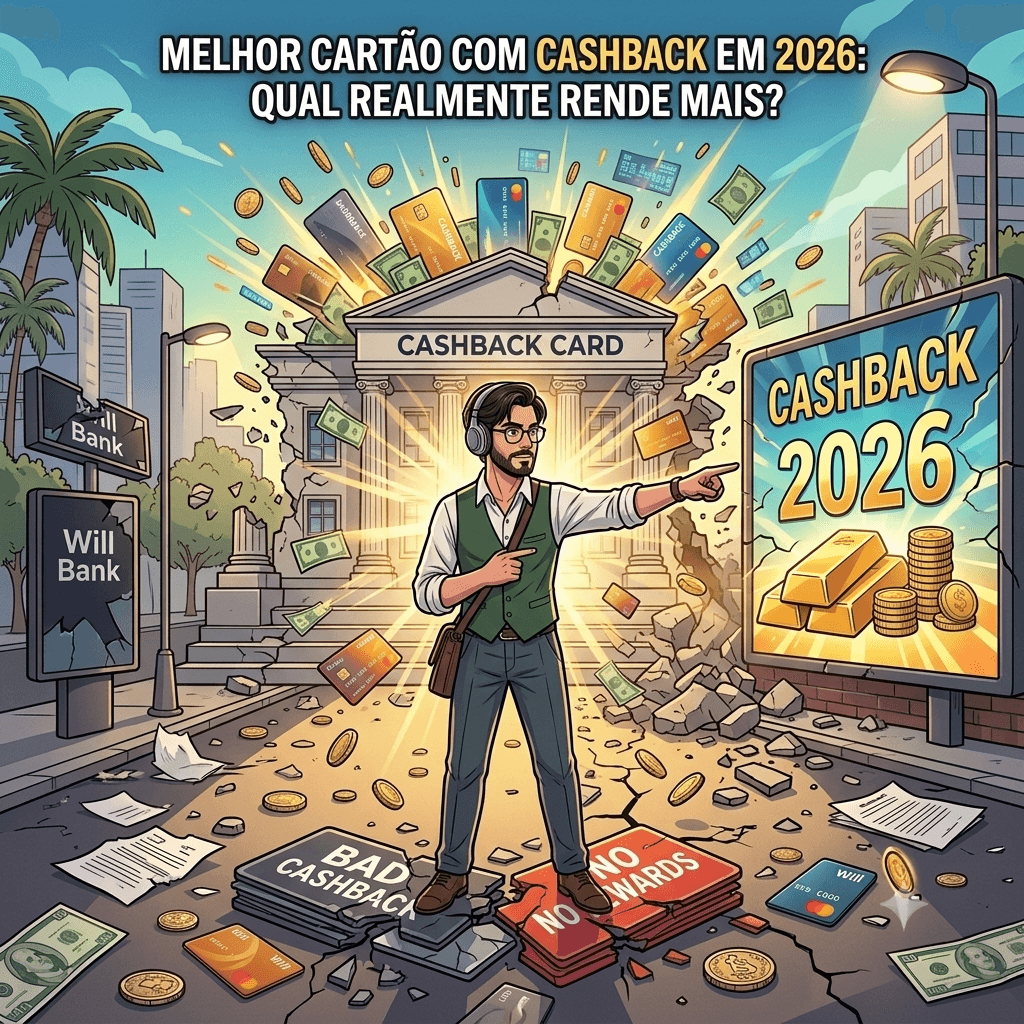 Melhor Cartão com Cashback em 2026: Qual Realmente Rende Mais?