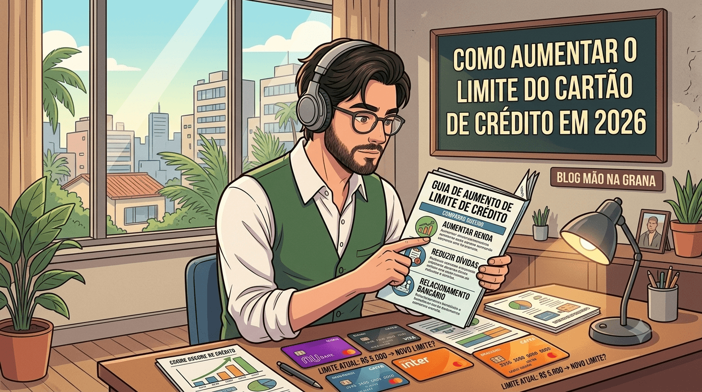 Como Aumentar o Limite do Cartão de Crédito em 2026: Estratégias que Funcionam