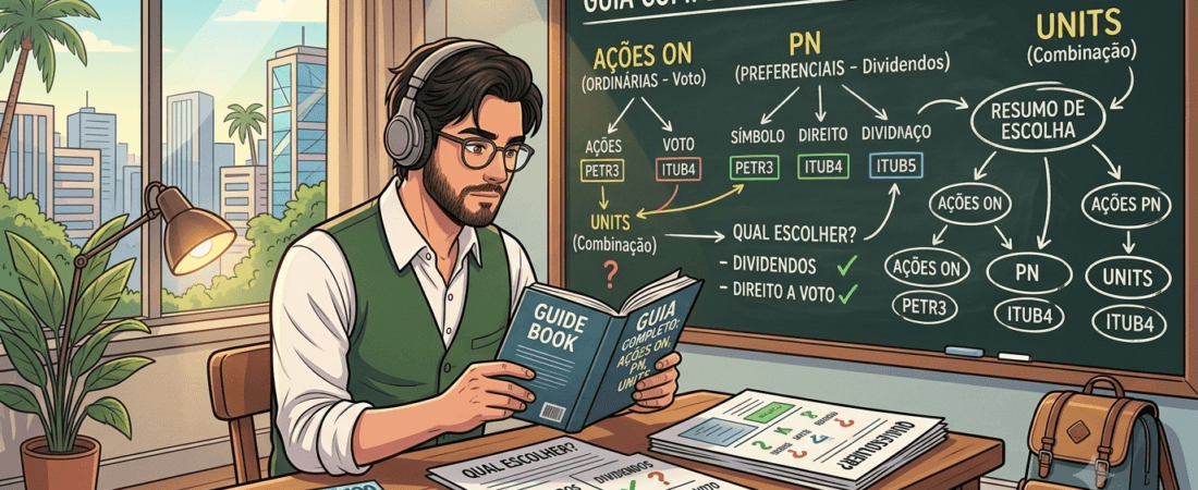 Ações ON, PN e Units: Qual Escolher Para Ganhar Mais na Bolsa?