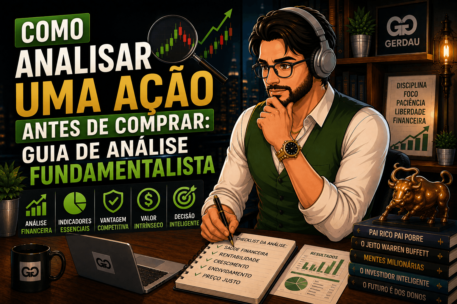 Como Analisar uma Ação Antes de Comprar: Guia de Análise Fundamentalista