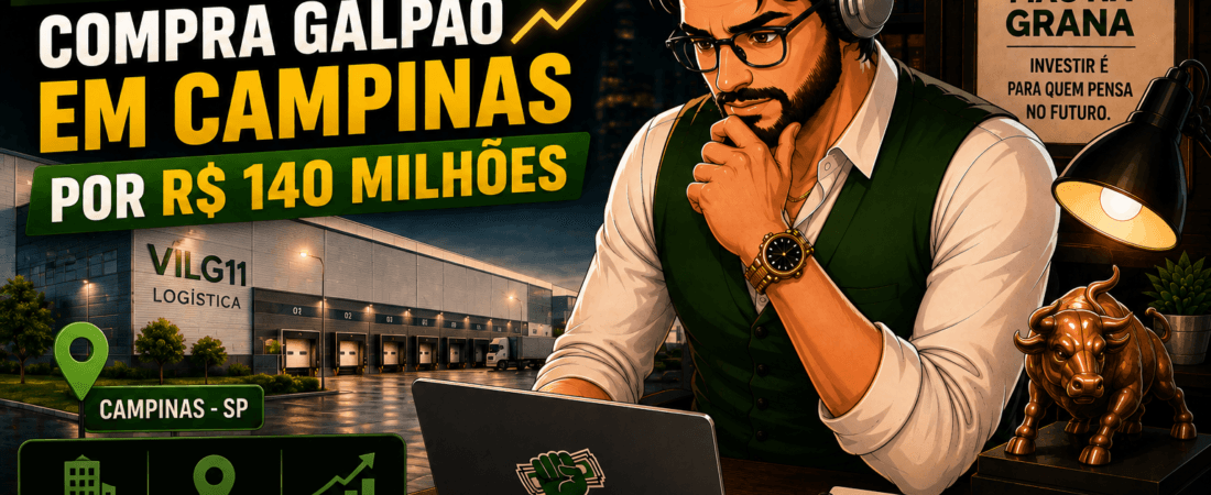 VILG11 Compra Galpão Logístico em Campinas por R$ 140 Milhões
