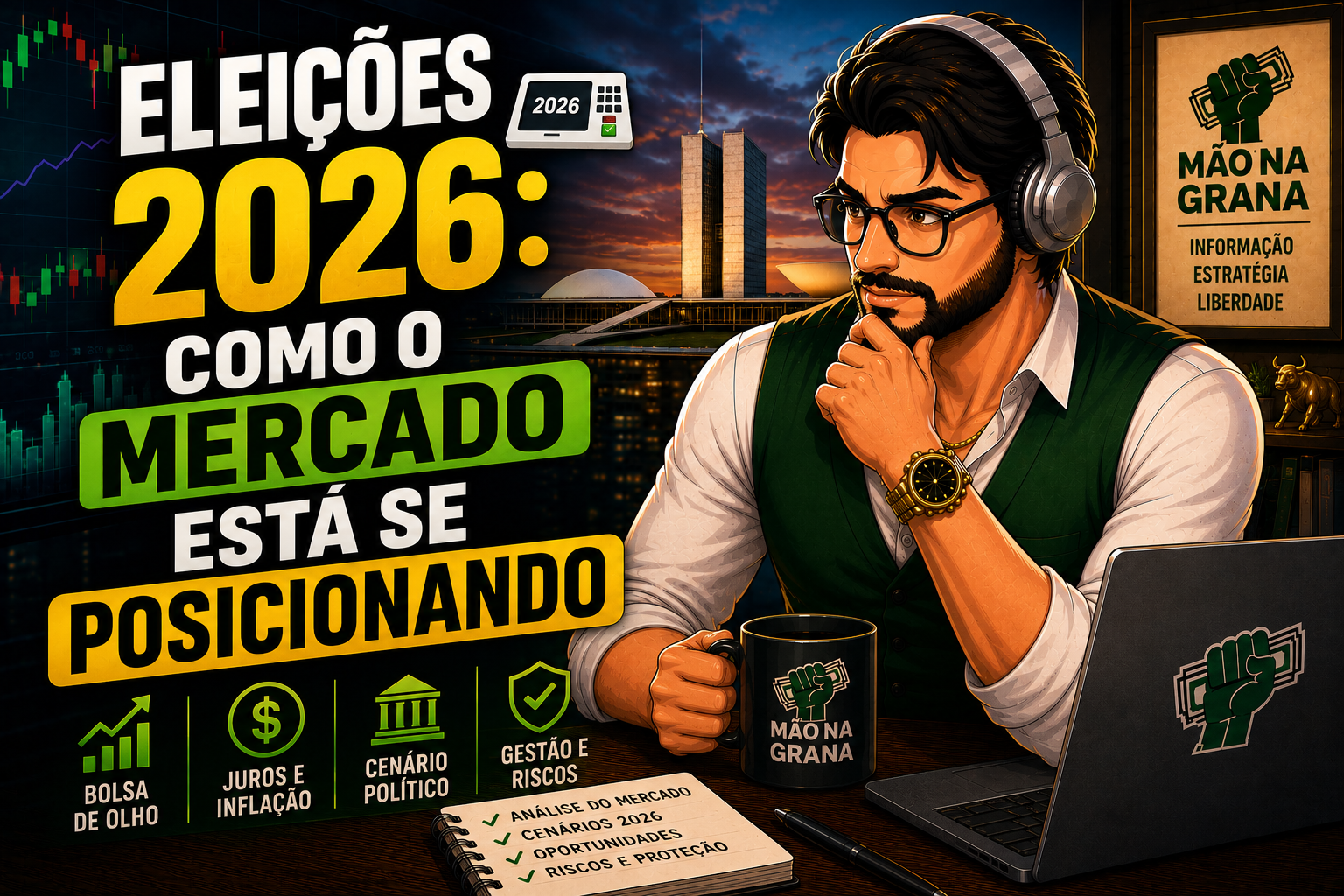 Eleições 2026: Como o Mercado Está se Posicionando