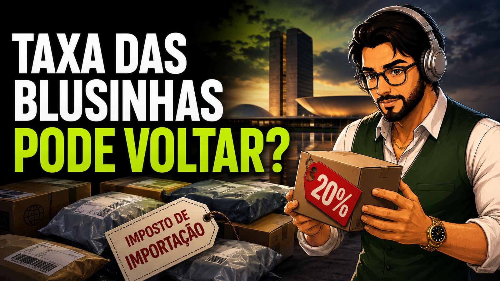 Taxa das blusinhas pode voltar? Congresso corre contra prazo