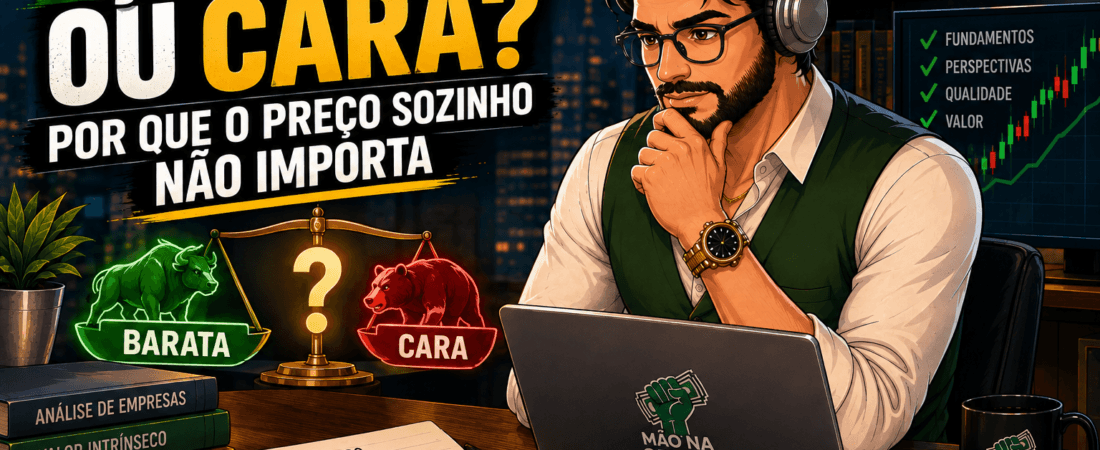 Ação Barata ou Cara? Por Que o Preço Sozinho Não Importa