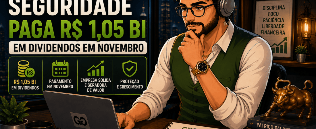 Caixa Seguridade (CXSE3) Lucra R$ 1,14 Bilhão no 2T26 e Vai Pagar R$ 1,05 Bilhão em Dividendos