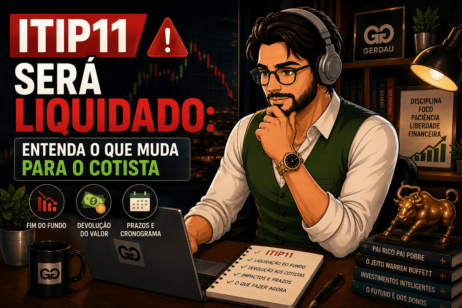 ITIP11 Será Liquidado: Entenda o Que Muda Para o Cotista