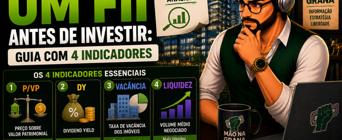 Como Analisar um FII Antes de Investir: Guia com 4 Indicadores