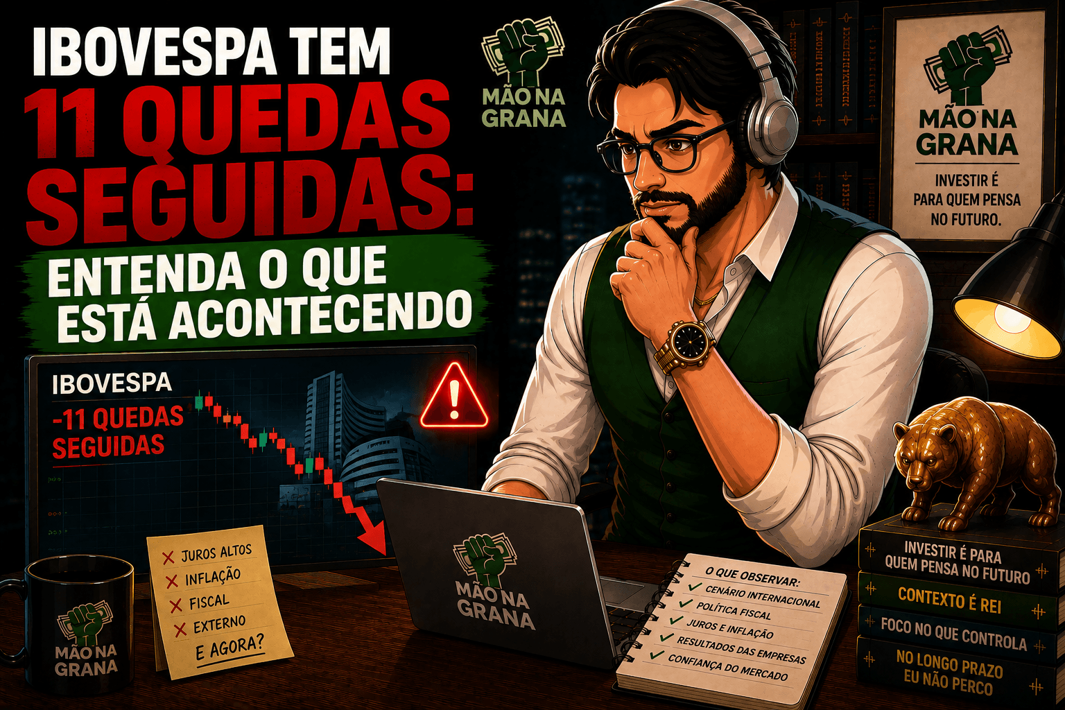Ibovespa Tem 11 Quedas Seguidas: Entenda o Que Está Acontecendo