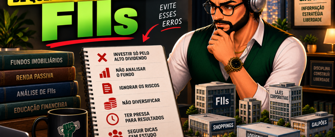 Erros Comuns de Quem Começa a Investir em FIIs