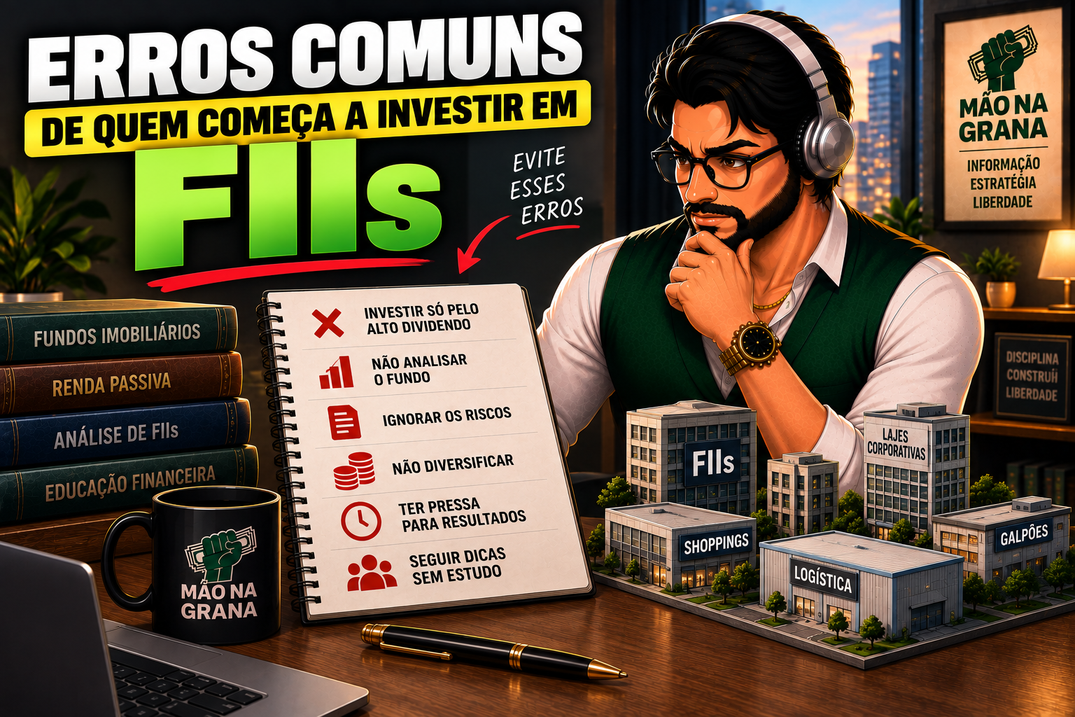Erros Comuns de Quem Começa a Investir em FIIs