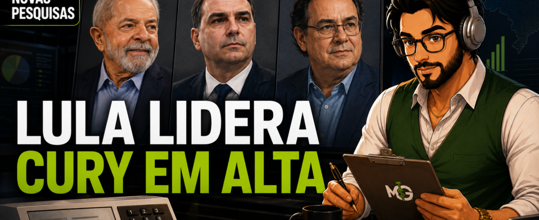 Novas Pesquisas Mostram Lula na Liderança e Augusto Cury em Alta
