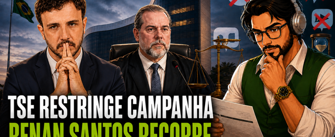 TSE Restringe Campanha de Renan Santos: Entenda a Decisão