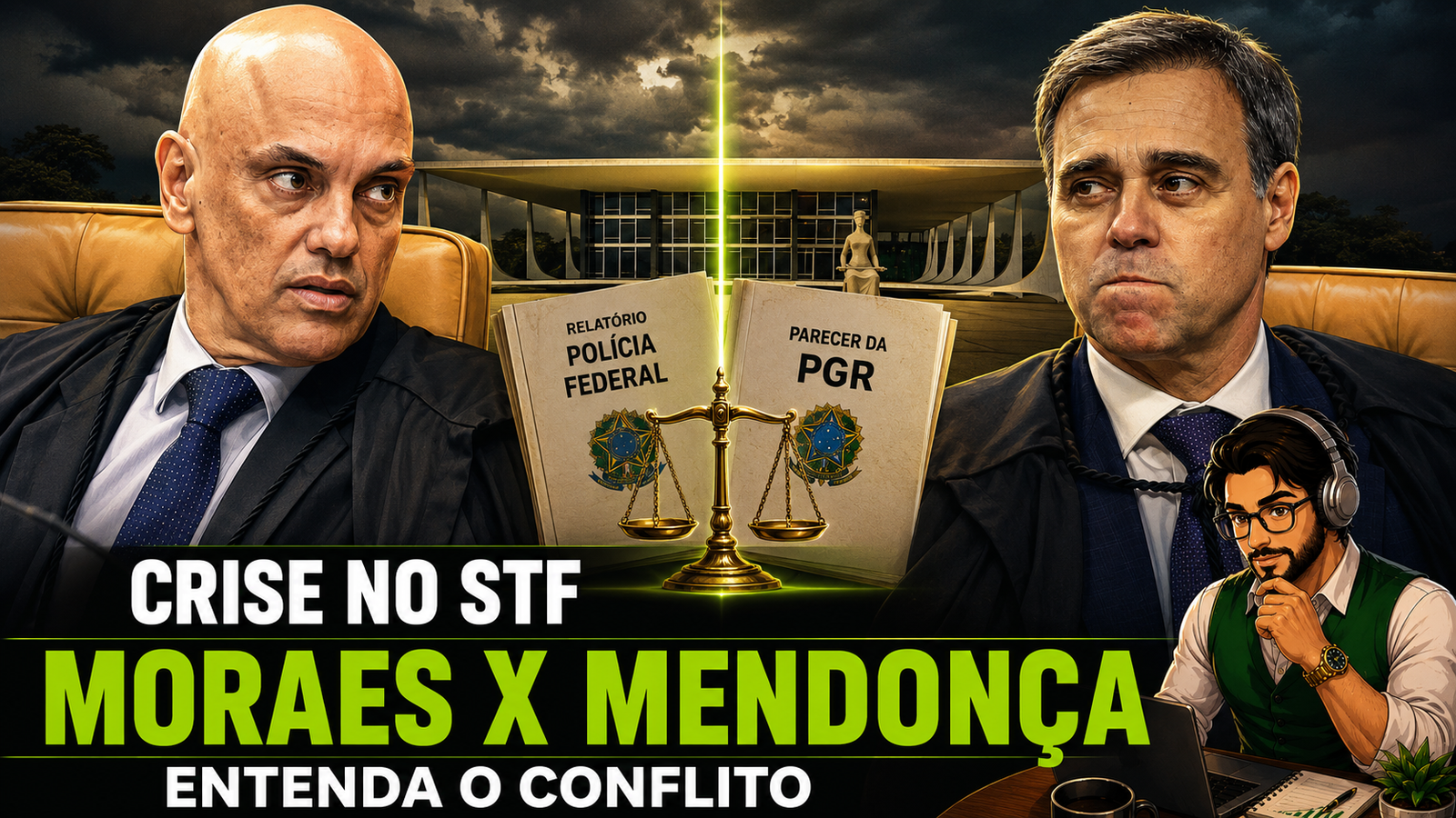 Moraes e Mendonça Entram em Choque no STF: Entenda a Crise e os Próximos Passos