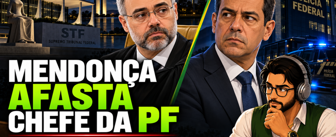 André Mendonça Afasta Diretor-Geral da PF e Aprofunda Crise no STF