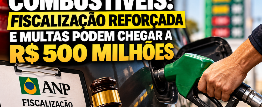Combustíveis: governo reforça fiscalização e multas podem chegar a R$ 500 milhões
