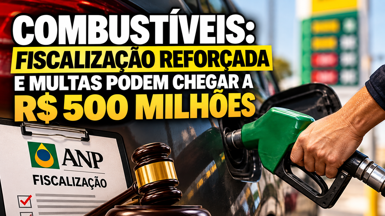 Combustíveis: governo reforça fiscalização e multas podem chegar a R$ 500 milhões
