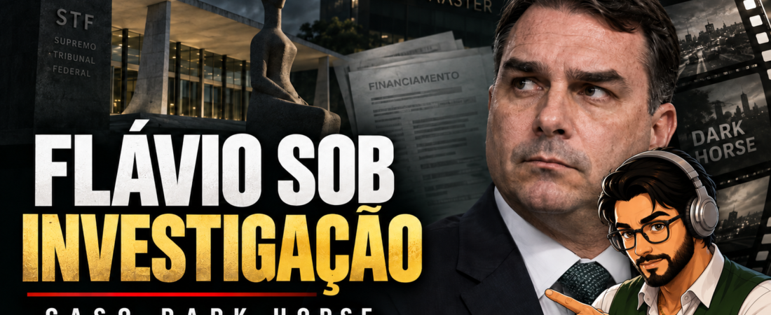 Flávio Bolsonaro é investigado no STF por financiamento do filme “Dark Horse”