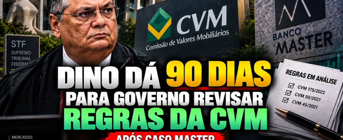 Dino dá 90 dias para governo revisar regras da CVM após caso Master