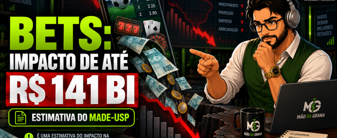 Bets podem ter retirado até R$ 141 bilhões da economia, estima estudo da USP