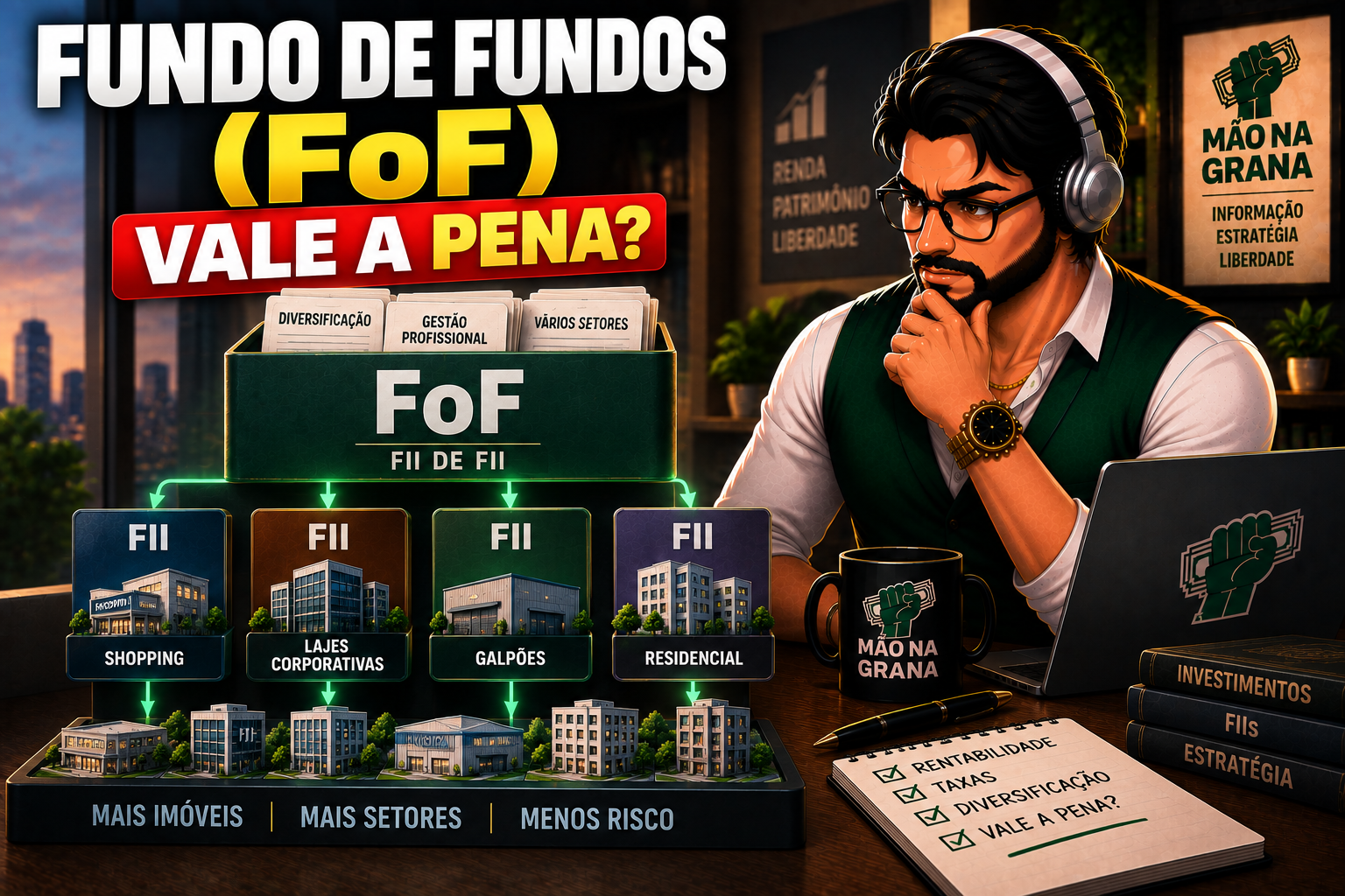Fundo de Fundos (FoF): Vale a Pena Investir em FII de FII?