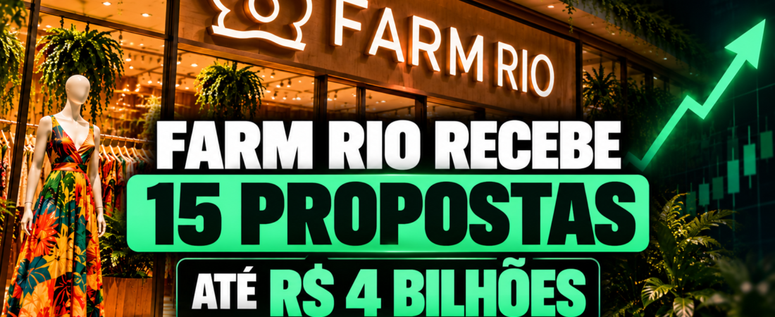Azzas dispara na Bolsa após Farm Rio receber 15 propostas; valores chegam a R$ 4 bilhões
