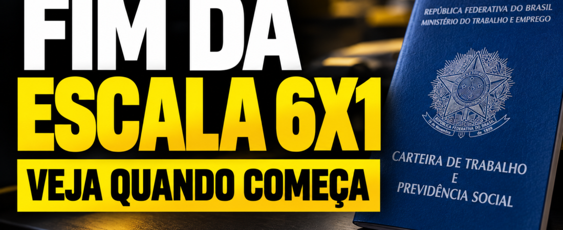 Fim da escala 6×1 é promulgado: veja quando começa e como ficará a jornada