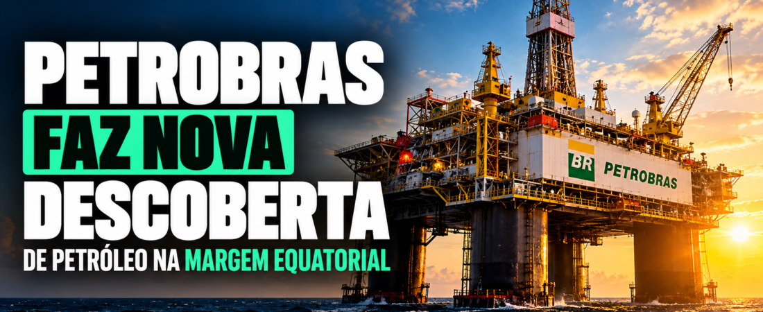 Petrobras faz nova descoberta de petróleo na Margem Equatorial
