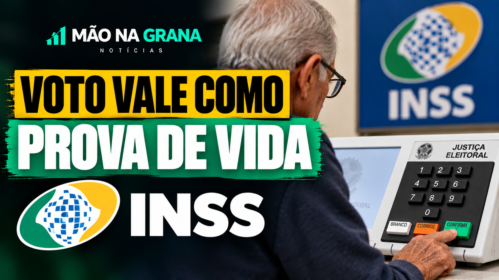 Vai votar amanhã? Voto vale como Prova de Vida do INSS